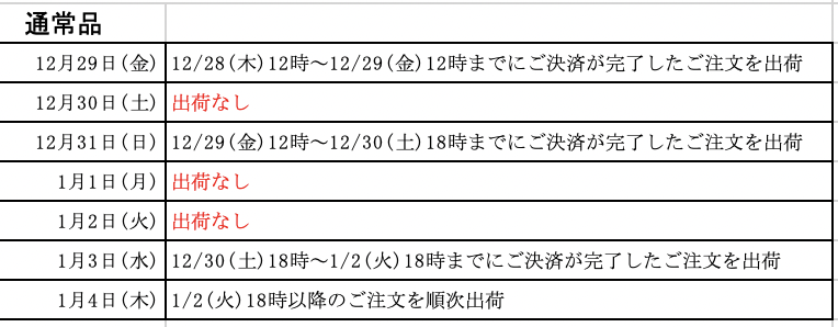 12月29日～1月5日 年末年始休業のお知らせ | お知らせ | KOKUBO 小久保工業所（家庭日用品・生活雑貨メーカー）