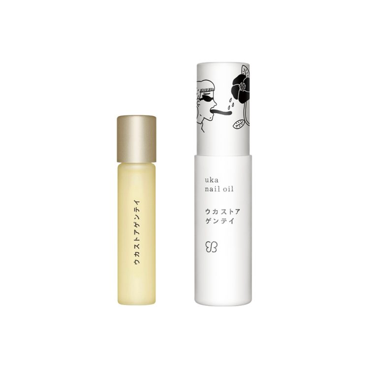 1月27日(金)にウカストアゲンテイネイルオイルがウカストア共通カラーとして白×黒で新登場