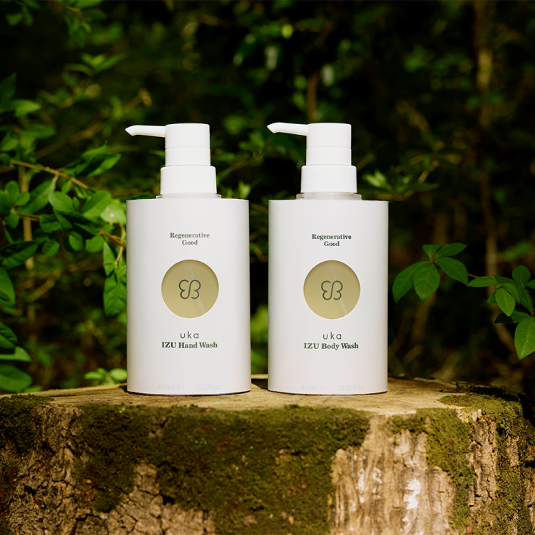 uka初となるフルボ酸を配合！Regenerative GoodのIZUシリーズにハンド&ボディウォッシュが新登場