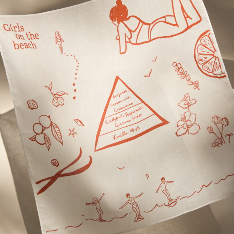 uka プチューム ガールズオンザビーチ発売を記念してオリジナルバンダナが登場！