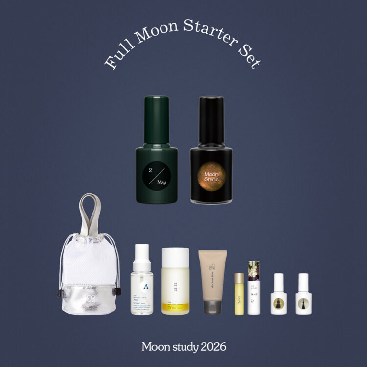 今日は新月。満月に発売するMoon studyはフラワームーン