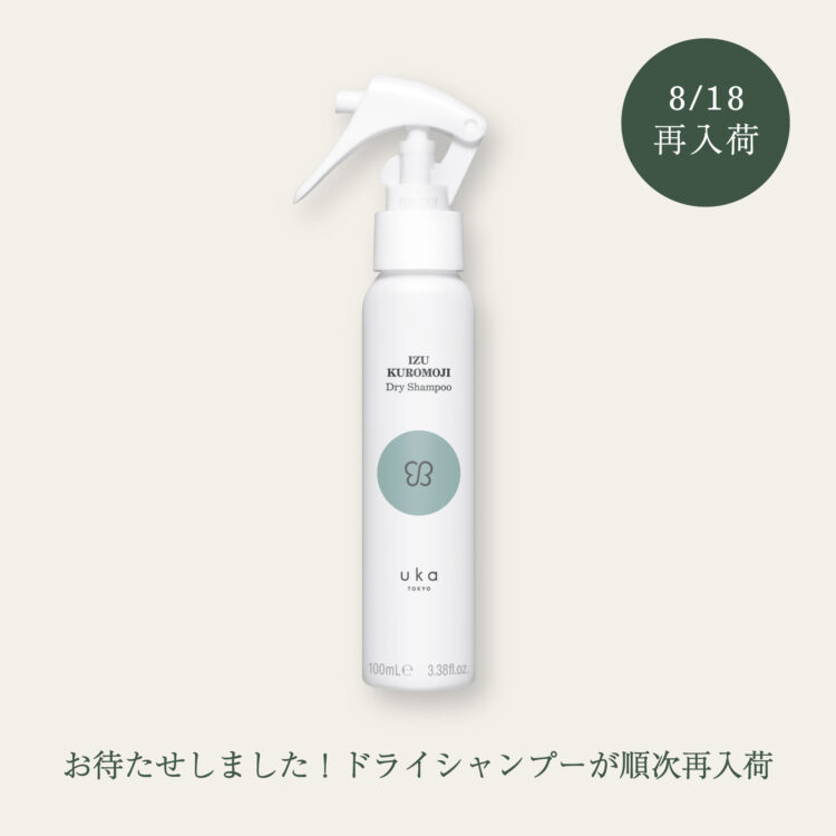お待たせしました！ドライシャンプーが順次再入荷